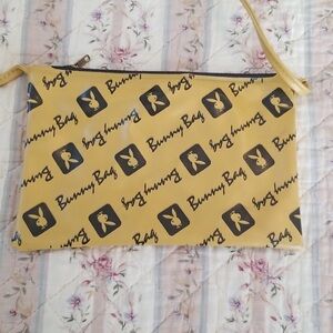Vintage Playboy Bunny Yellow Casino Bag